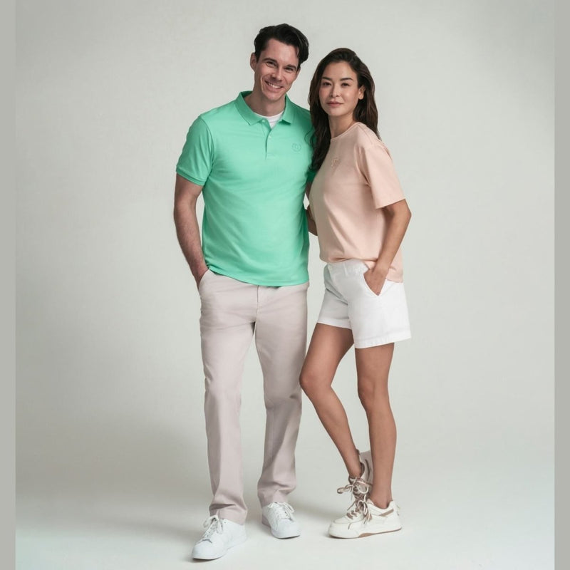 Giordano Men’s Slim Fit Liquid Touch Cotton Interlock Polo - Premium Polo