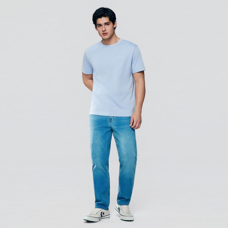 Giordano Men's Slim Fit Liquid Touch Cotton Tee - first_variant_option_2 Premium Tee for Giordano