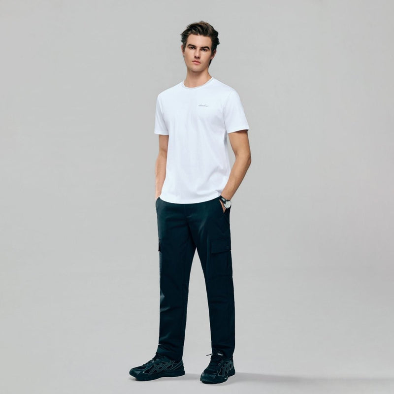 Giordano Men's Slim Fit Liquid Touch Cotton Tee - first_variant_option_2 Premium Tee for Giordano