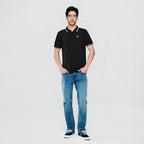 Giordano Men's Slim Fit Lycra Pique Polo Shirt - first_variant_option_2 Premium Polo for Giordano