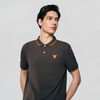 Giordano Men's Slim Fit Lycra Pique Polo Shirt - Premium Polo