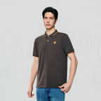 Giordano Men's Slim Fit Lycra Pique Polo Shirt - Premium Polo