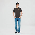 Giordano Men's Slim Fit Lycra Pique Polo Shirt - Premium Polo
