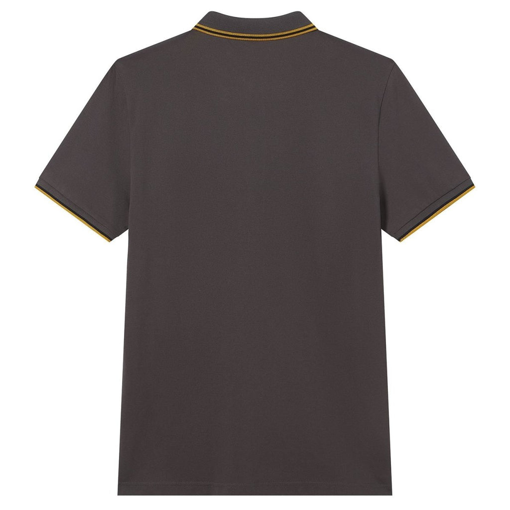 Giordano Men's Slim Fit Lycra Pique Polo Shirt - Premium Polo