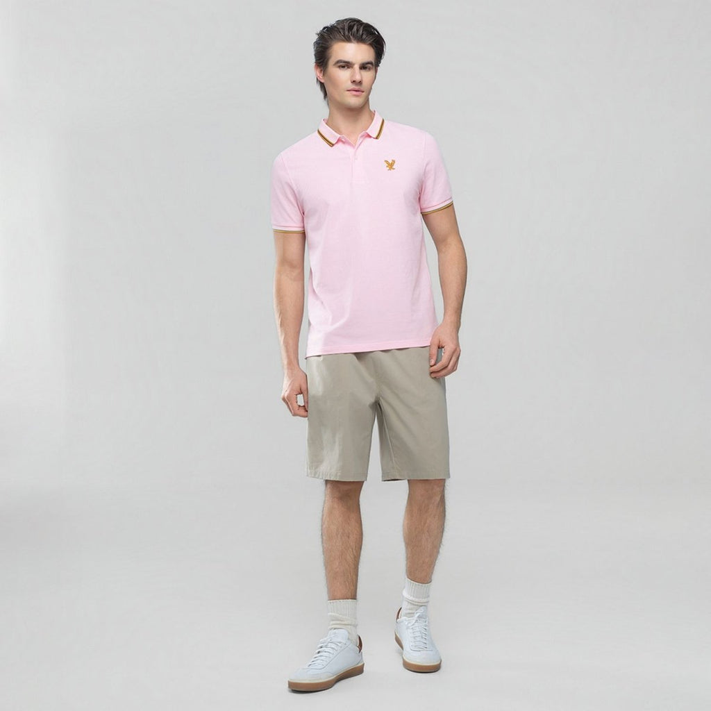 Giordano Men's Slim Fit Lycra Pique Polo Shirt - first_variant_option_2 Premium Polo for Giordano