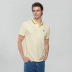 Giordano Men's Slim Fit Lycra Pique Polo Shirt - first_variant_option_2 Premium Polo for Giordano