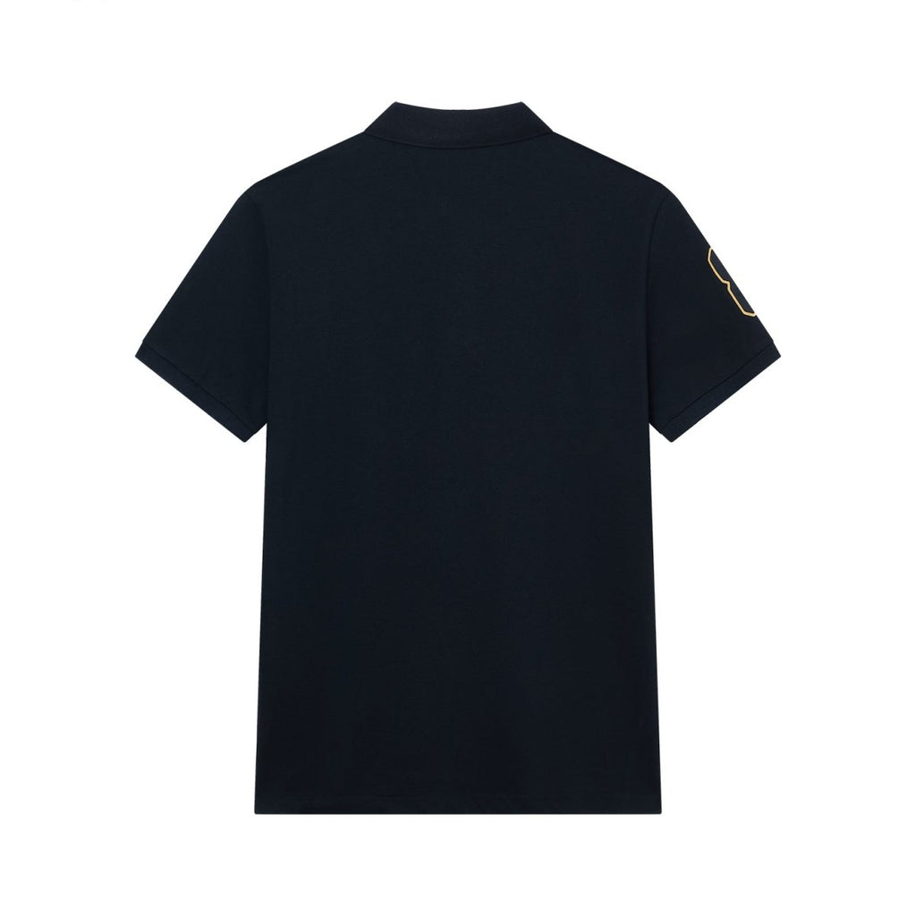 Giordano Men’S Slim Fit Napoleon Embroidery Lycra Pique Polo - first_variant_option_2 Premium Polo for Giordano