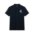 Giordano Men’S Slim Fit Napoleon Embroidery Lycra Pique Polo - first_variant_option_2 Premium Polo for Giordano