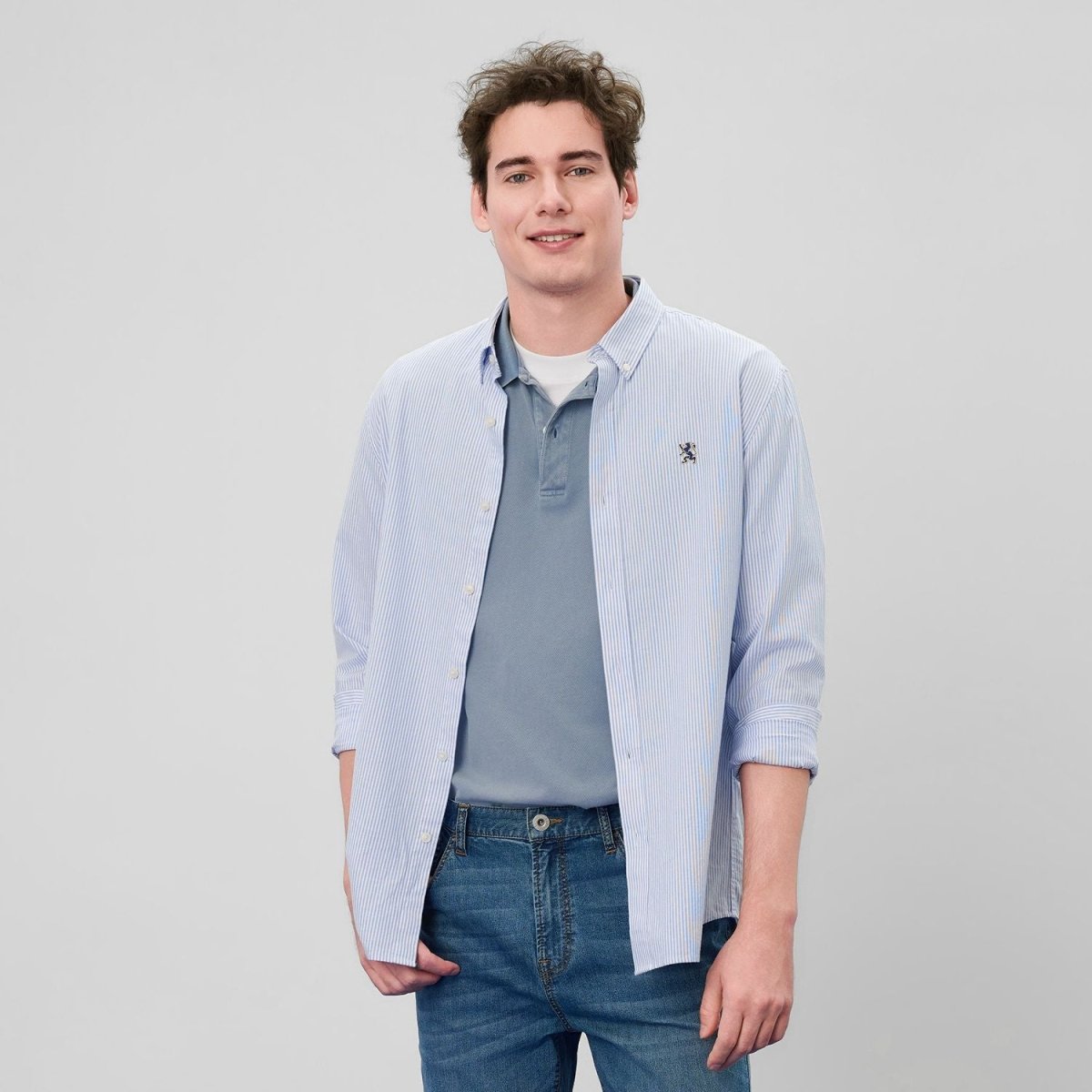 Giordano Men’s Slim Fit Pique Garment Dye Polo - first_variant_option_2 Premium Polo for Giordano