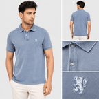 Giordano Men’s Slim Fit Pique Garment Dye Polo - Premium Polo