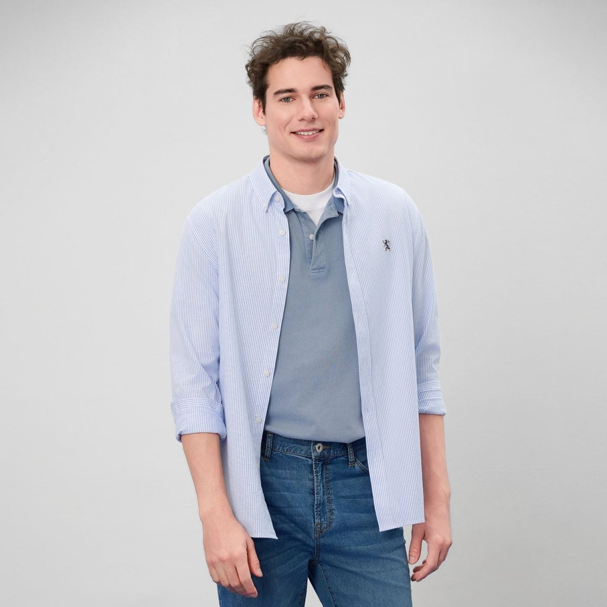Giordano Men’s Slim Fit Pique Garment Dye Polo - first_variant_option_2 Premium Polo for Giordano