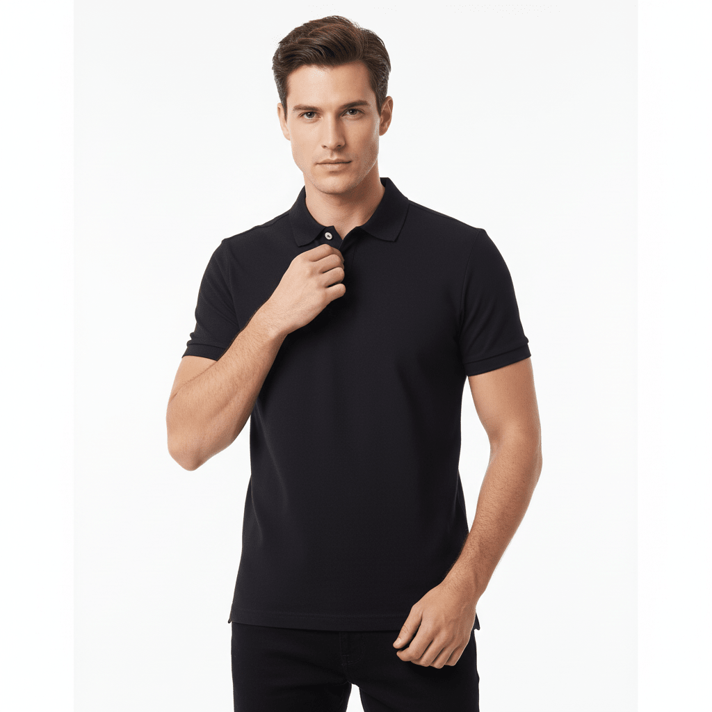 Giordano Men's Slim Fit Pique Polo: Elevated Comfort, Modern Style - first_variant_option_2 Premium Polo for Giordano