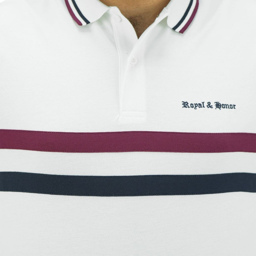 Giordano Men's Slim Fit Polo - Union Jack Embroidery - Premium Polo
