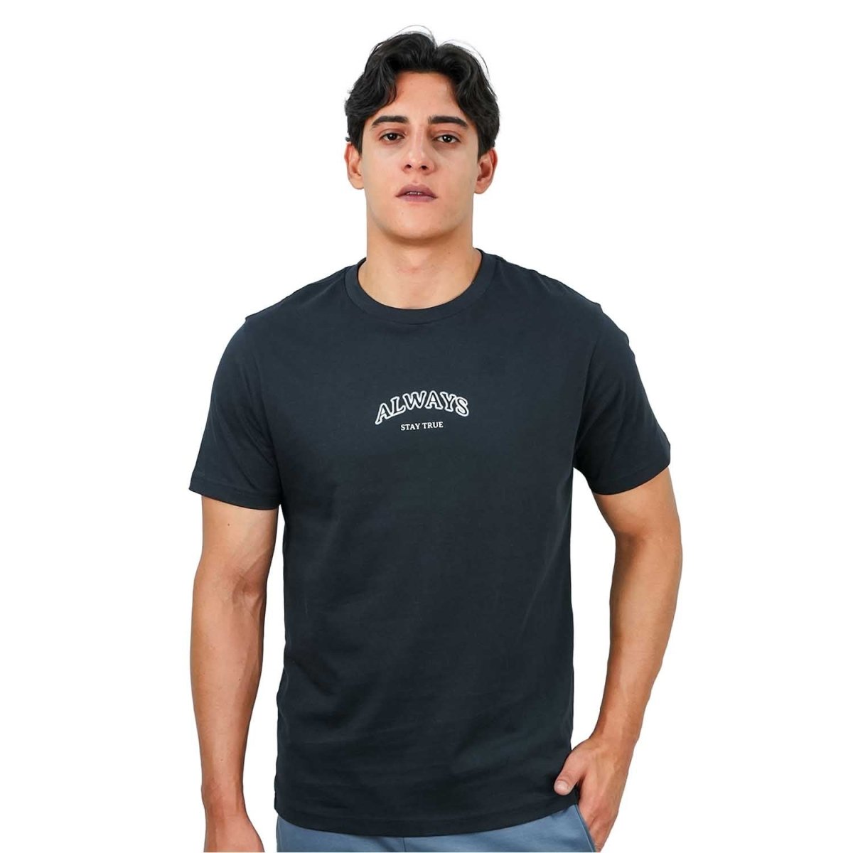 Giordano Men's Slim Fit Print Tee - Cotton Jersey, Crew Neck, Short Sleeve - Premium Print Tee