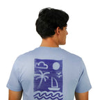 Giordano Men's Slim Fit Print Tee - Cotton Jersey, Crew Neck, Short Sleeve - Premium Print Tee