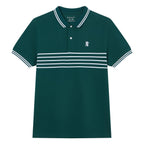 Giordano Men's Slim Fit Signature Striped Lion Polo - first_variant_option_2 Premium Polo for Giordano