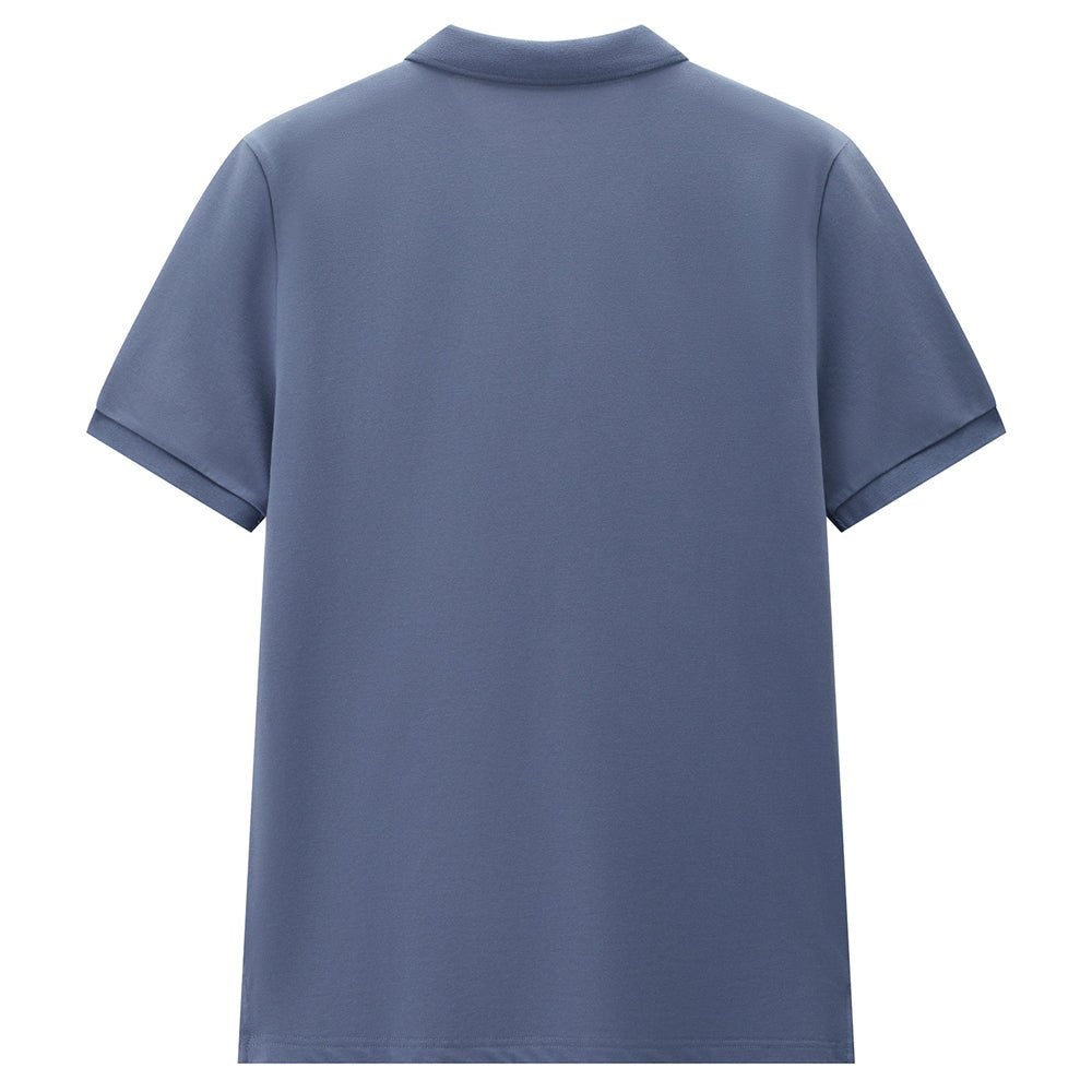 Giordano Men's Slim Fit Small Lion Zipper Polo - first_variant_option_2 Premium Polo for Giordano