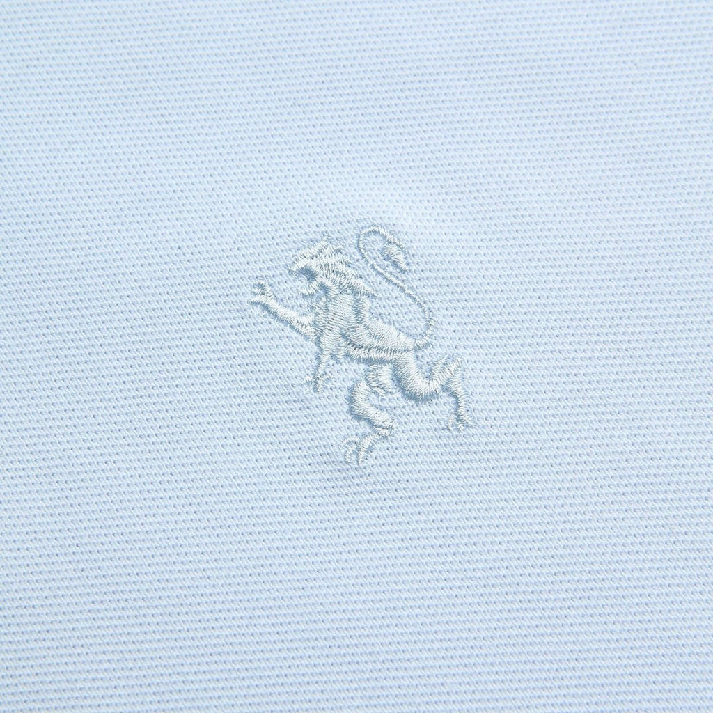 Giordano Men's Slim Fit Small Lion Zipper Polo - Premium Polo