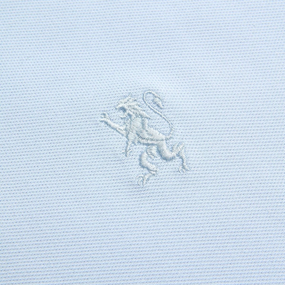 Giordano Men's Slim Fit Small Lion Zipper Polo - Premium Polo