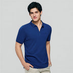 Giordano Men's Slim Fit Small Lion Zipper Polo - first_variant_option_2 Premium Polo for Giordano