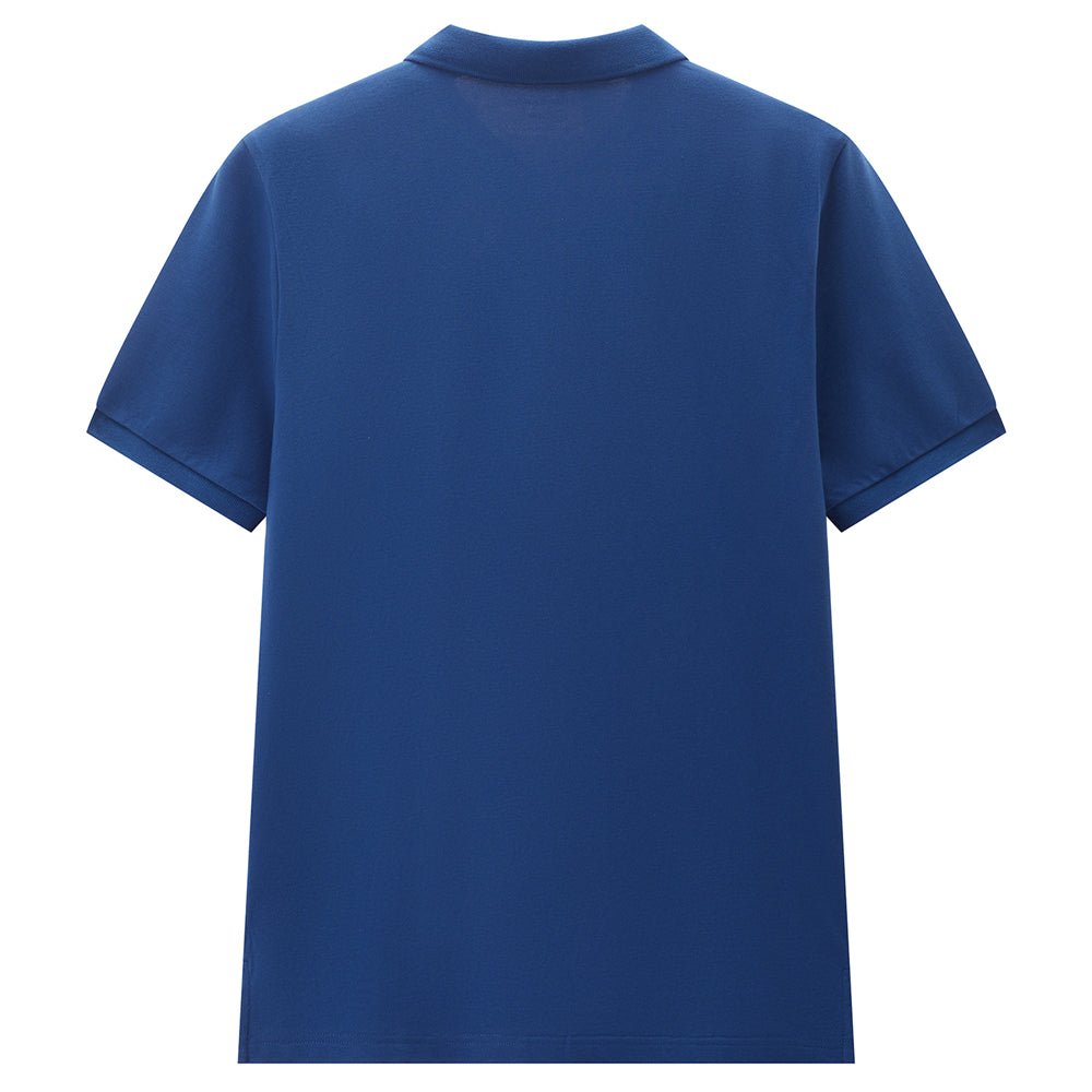 Giordano Men's Slim Fit Small Lion Zipper Polo - first_variant_option_2 Premium Polo for Giordano