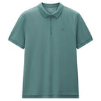 Giordano Men's Slim Fit Small Lion Zipper Polo - first_variant_option_2 Premium Polo for Giordano