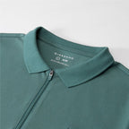 Giordano Men's Slim Fit Small Lion Zipper Polo - first_variant_option_2 Premium Polo for Giordano