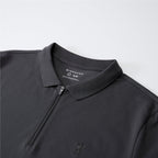 Giordano Men's Slim Fit Small Lion Zipper Polo - first_variant_option_2 Premium Polo for Giordano