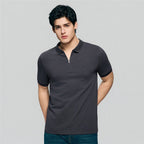 Giordano Men's Slim Fit Small Lion Zipper Polo - first_variant_option_2 Premium Polo for Giordano
