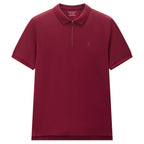 Giordano Men's Slim Fit Small Lion Zipper Polo - first_variant_option_2 Premium Polo for Giordano