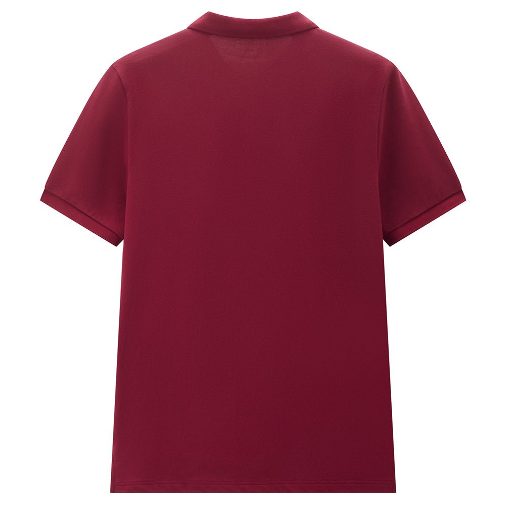 Giordano Men's Slim Fit Small Lion Zipper Polo - first_variant_option_2 Premium Polo for Giordano