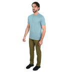 Giordano Men’s Slim Henley Short - Sleeve Button Front Tee - first_variant_option_2 Premium Tee for Giordano