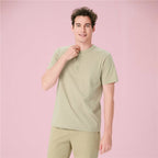 Giordano Men’S Slim Henley Short - Sleeve Button Front Tee - first_variant_option_2 Premium Tee for Giordano