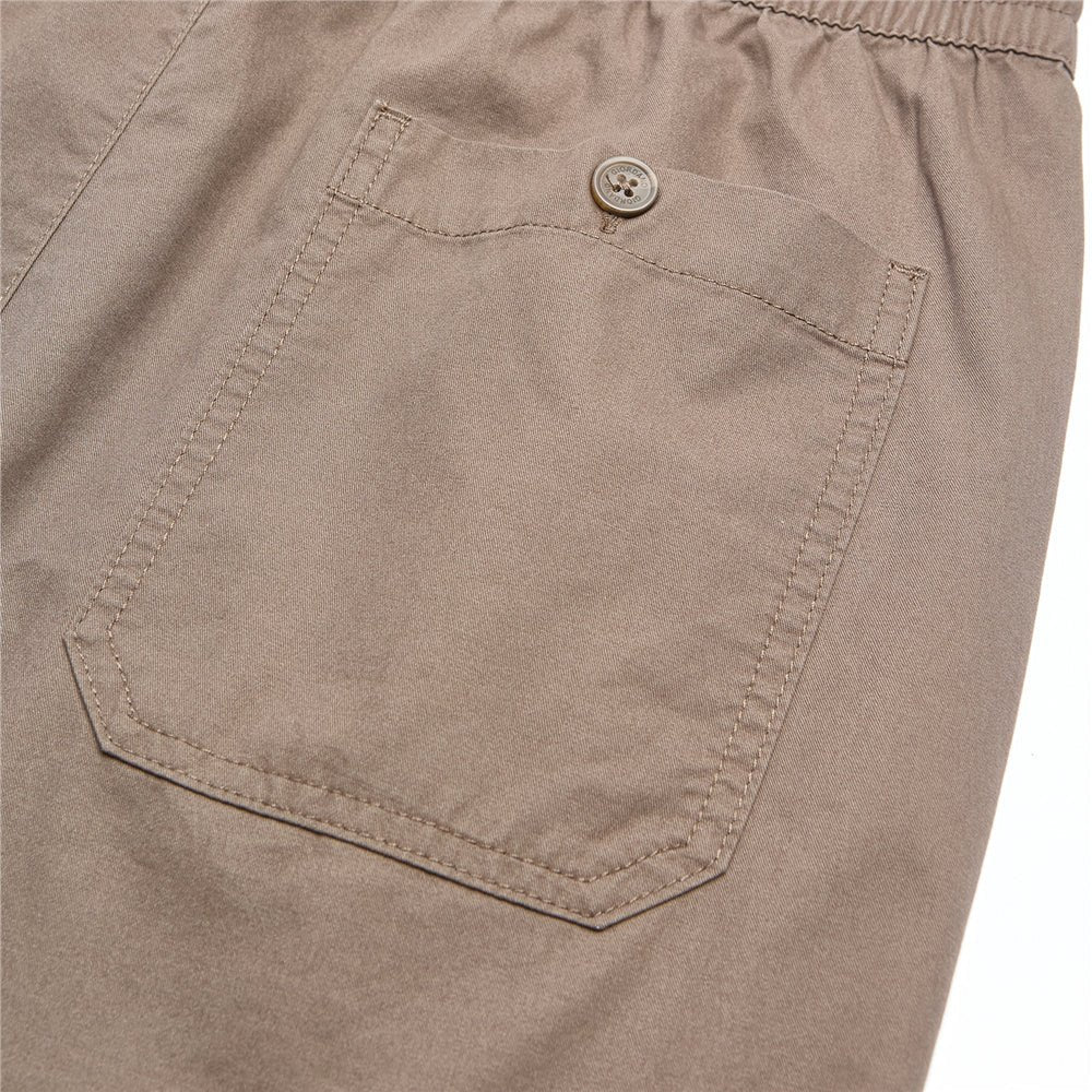 Giordano Men’s Slim Lightweight Twill Bermuda Shorts - Premium Shorts