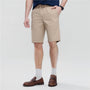 Giordano Men’s Slim Lightweight Twill Bermuda Shorts - Premium Shorts