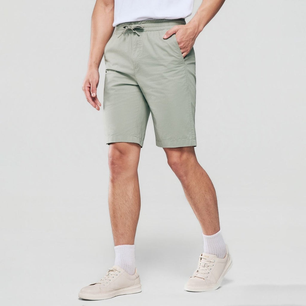 Giordano Men’s Slim Lightweight Twill Bermuda Shorts - Premium Shorts