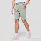 Giordano Men’s Slim Lightweight Twill Bermuda Shorts - Premium Shorts