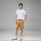 Giordano Men’s Slim Lightweight Twill Bermuda Shorts - Premium Shorts