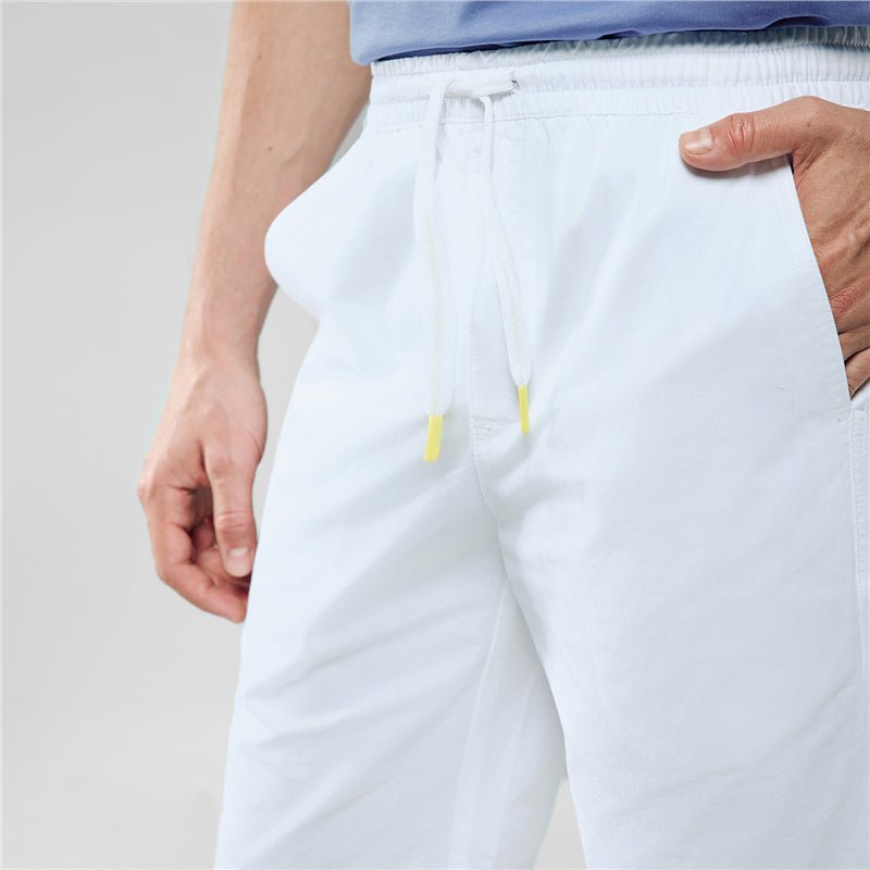 Giordano Men’s Slim Lightweight Twill Bermuda Shorts - Premium Shorts
