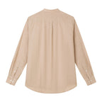 Giordano Men's Slim Linen Cotton Band Collar Shirt - first_variant_option_2 Premium Shirt for Giordano