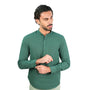 Giordano Men's Slim Linen Cotton Band Collar Shirt - first_variant_option_2 Premium Shirt for Giordano