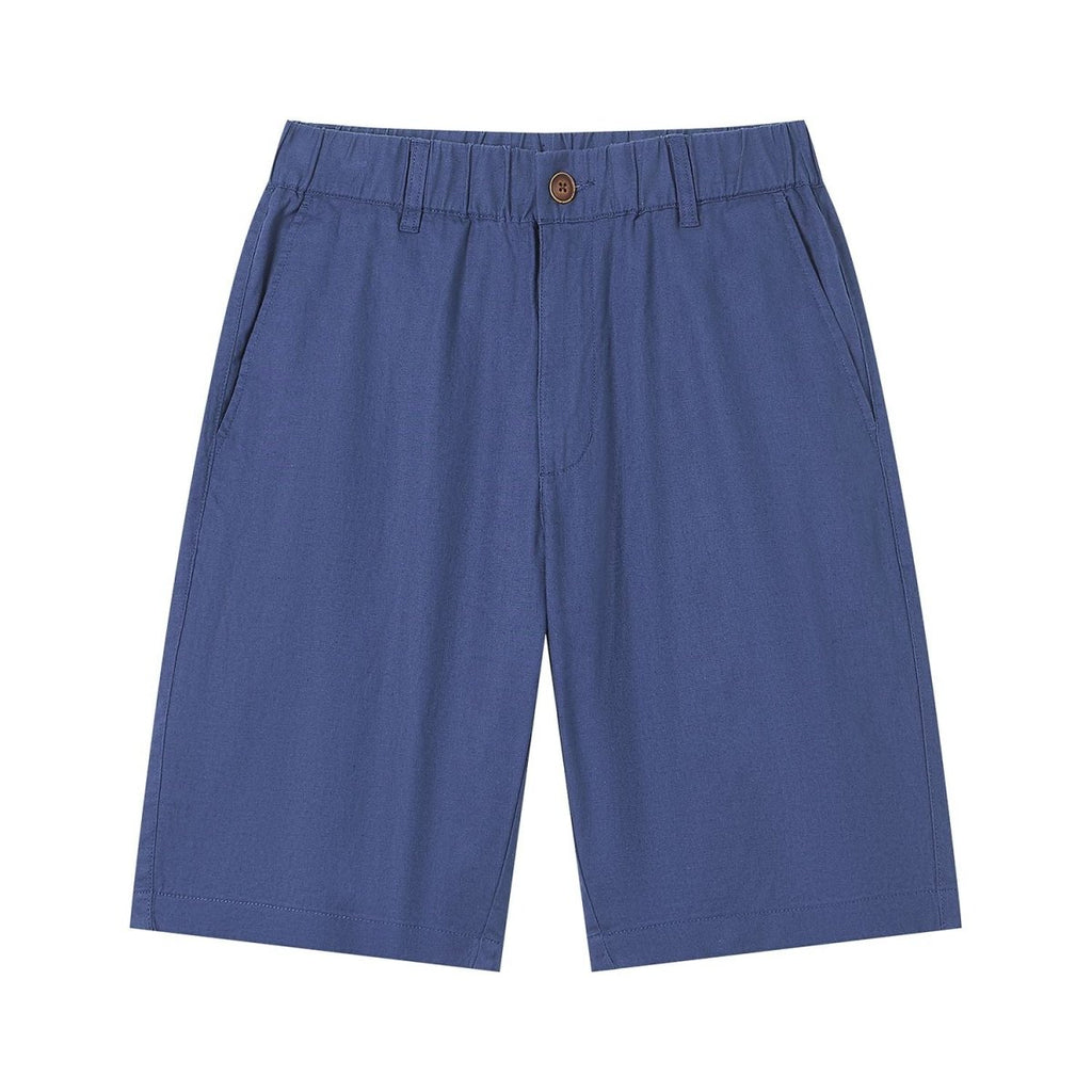 Giordano Men's Slim Linen Cotton Bermuda Shorts - Premium Shorts