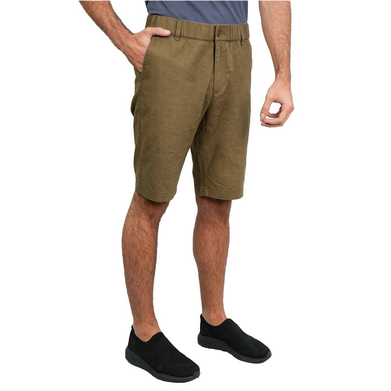 Giordano Men's Slim Linen Cotton Bermuda Shorts - first_variant_option_2 Premium Shorts for Giordano