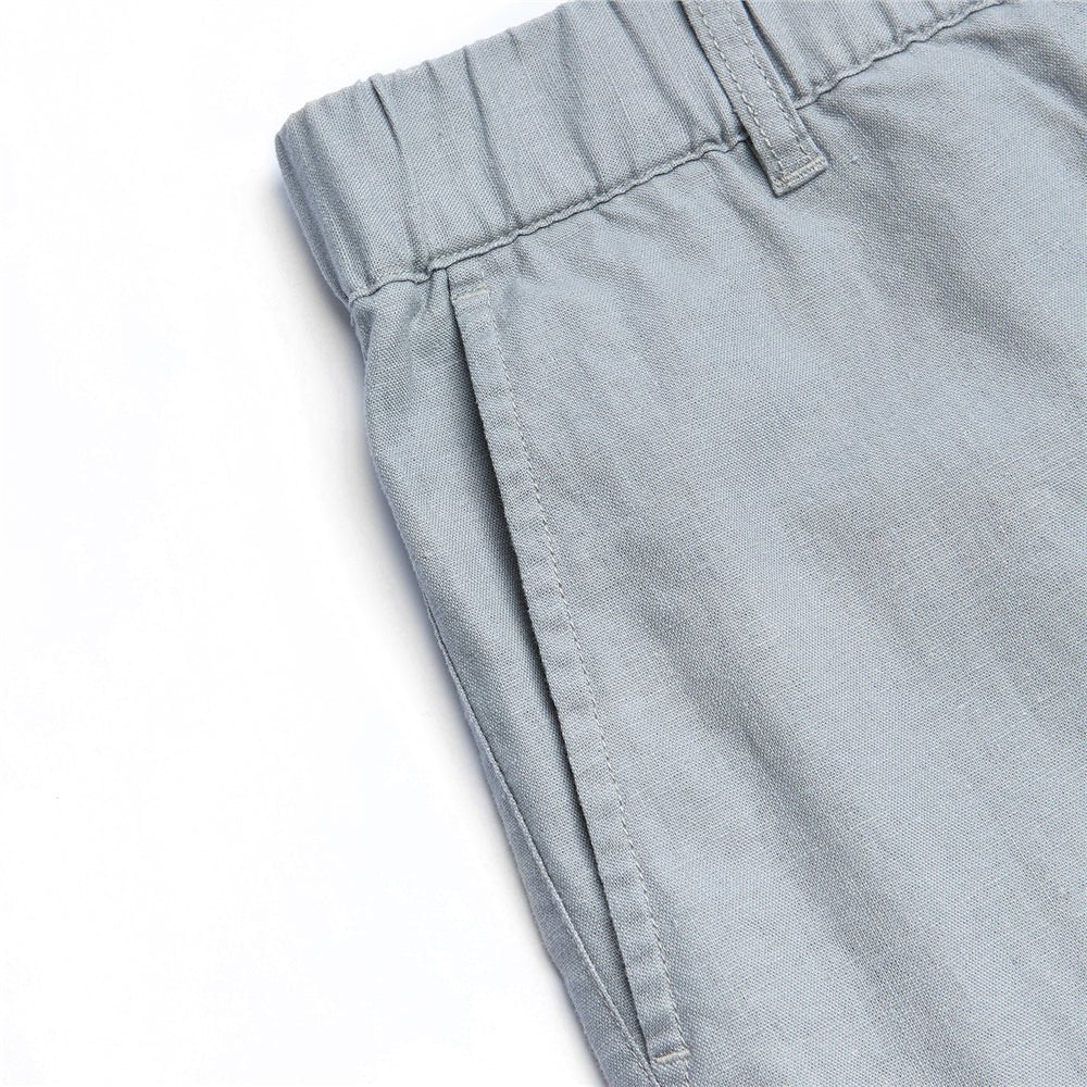 Giordano Men's Slim Linen Cotton Bermuda Shorts - first_variant_option_2 Premium Shorts for Giordano