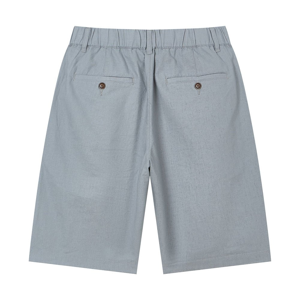 Giordano Men's Slim Linen Cotton Bermuda Shorts - first_variant_option_2 Premium Shorts for Giordano
