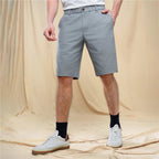Giordano Men's Slim Linen Cotton Bermuda Shorts - first_variant_option_2 Premium Shorts for Giordano