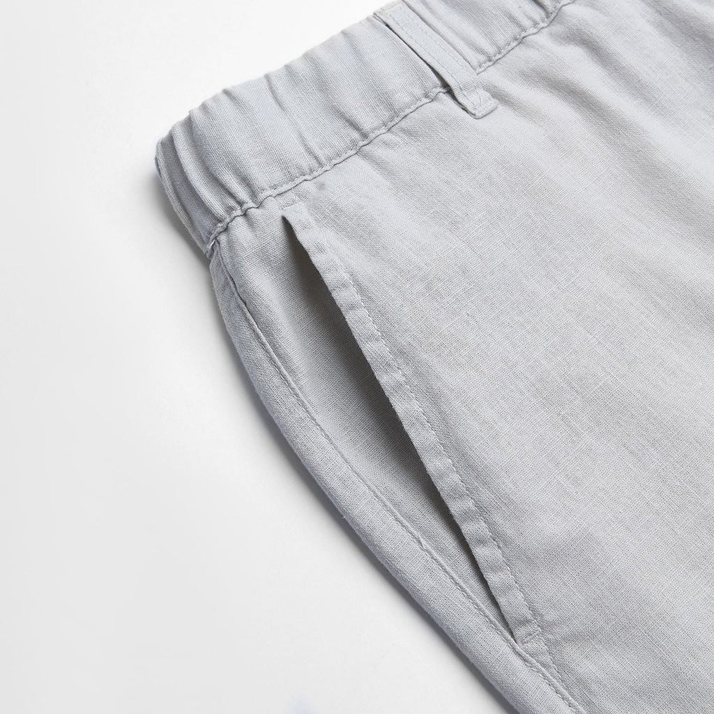 Giordano Men's Slim Linen Cotton Bermuda Shorts - first_variant_option_2 Premium Shorts for Giordano