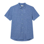 Giordano Men's Slim Linen Cotton Short - Sleeve Shirt - first_variant_option_2 Premium Shirt for Giordano