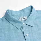 Giordano Men's Slim Linen Cotton Short - Sleeve Shirt - first_variant_option_2 Premium Shirt for Giordano