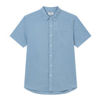 Giordano Men's Slim Linen Cotton Short-Sleeve Shirt - Premium Shirts